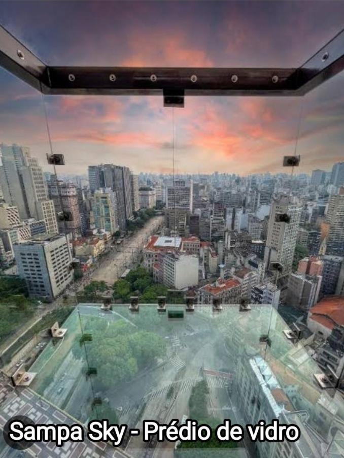 Studio Flex Com Garagem E Piscina No Centro De Sp San Paolo Esterno foto